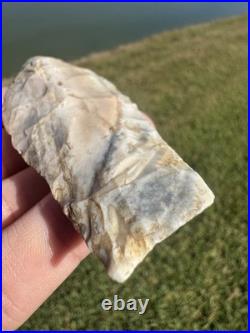 Rare Native American Paleo He'll Gap Arrowhead Point