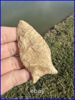 Rare Native American Paleo Rodger's Arrowhead Point