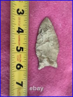 Rare Native American Paleo Rodger's Arrowhead Point