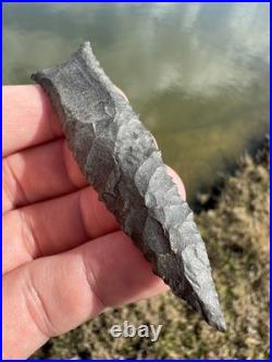 Rare Native American Paleo Tennessee Cumberland Arrowhead Point