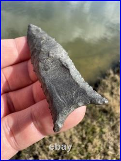 Rare Native American Paleo Tennessee Cumberland Arrowhead Point