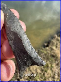 Rare Native American Paleo Tennessee Cumberland Arrowhead Point