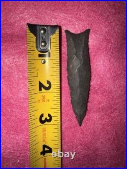 Rare Native American Paleo Tennessee Cumberland Arrowhead Point