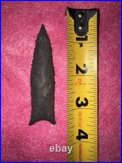 Rare Native American Paleo Tennessee Cumberland Arrowhead Point