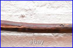 Rare Native American Penobscot Carved Burl Wood Root Spiked War Club Weapon 24