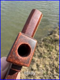 Rare Native American Pipe Tomahawk Hand Carved South Dakota