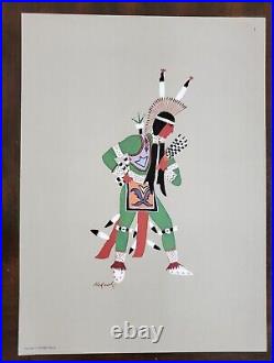 Rare Native American Prints by the Kiowa Five (set of 20 prints)