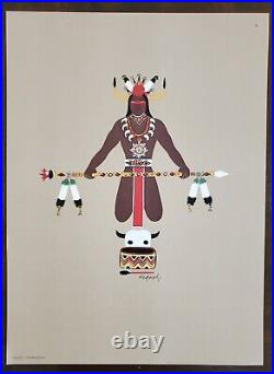 Rare Native American Prints by the Kiowa Five (set of 20 prints)