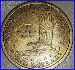Rare Native American Sacagawea 2000 P Coin