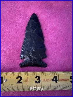 Rare Native American Side Notch Arrowhead Point