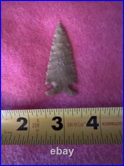 Rare Native American Side Notch Projectile arrowhead Point Texas