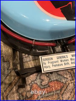 Rare Native American Spirit Tobacco Indian Beer Bar Neon Button Light Bar Sign