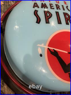 Rare Native American Spirit Tobacco Indian Beer Bar Neon Button Light Bar Sign