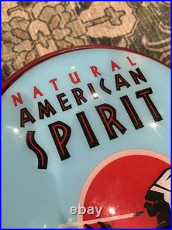 Rare Native American Spirit Tobacco Indian Beer Bar Neon Button Light Bar Sign
