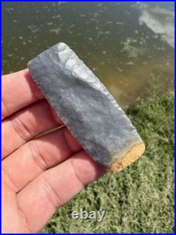 Rare Native American Square Knife Blade Arrowhead Point