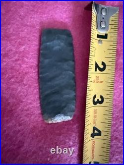 Rare Native American Square Knife Blade Arrowhead Point