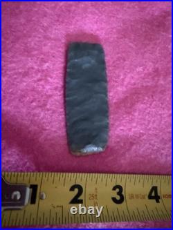 Rare Native American Square Knife Blade Arrowhead Point