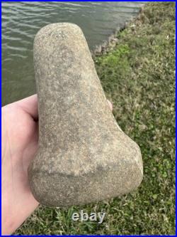 Rare Native American Stone Pestle Smasher Tool Artifact