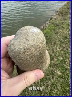 Rare Native American Stone Pestle Smasher Tool Artifact