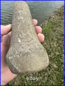 Rare Native American Stone Pestle Smasher Tool Artifact
