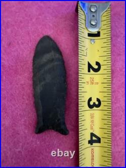 Rare Native American Tennessee Paleo Cumberland Point Arrowhead
