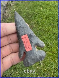 Rare Native American Tennessee Thebes Arrowhead Point