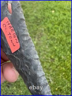 Rare Native American Tennessee Thebes Arrowhead Point