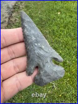 Rare Native American Tennessee Thebes Arrowhead Point