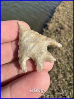 Rare Native American Texas Bandy Point Arrowhead Artifact