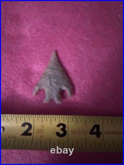 Rare Native American Texas Bandy Point Arrowhead Artifact