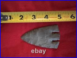 Rare Native American Texas Bell Point Arrowhead