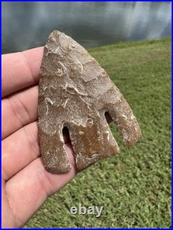 Rare Native American Texas Calf Creek Arrowhead Point