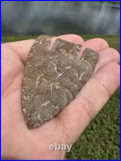 Rare Native American Texas Calf Creek Arrowhead Point