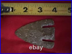 Rare Native American Texas Calf Creek Arrowhead Point