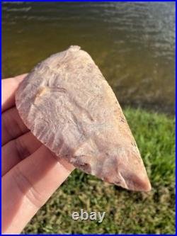 Rare Native American Texas Corner Tang Knife Blade Arrowhead Point