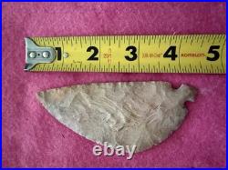 Rare Native American Texas Corner Tang Knife Blade Arrowhead Point