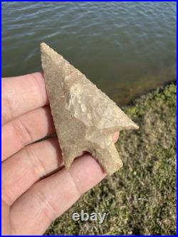 Rare Native American Texas Langtry Arrowhead Point