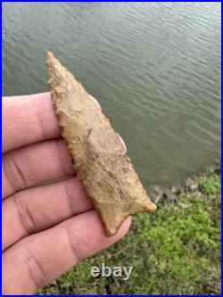 Rare Native American Texas Paleo Arrowhead Artifact Point