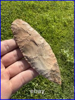 Rare Native American Woodland Blade Arrowhead