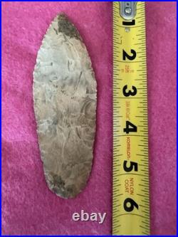 Rare Native American Woodland Blade Arrowhead