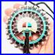 Rare-Native-American-Zuni-Cellicion-Sterling-Turquoise-Large-Sunface-Bolo-Tie-01-eli