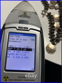 Rare Navajo Native American Turquoise mercury dime walking liberty coin Necklace