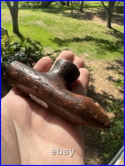 Rare Offering Native American Bird Effigy Pipe Ohio Arrowhead