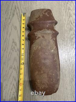 Rare Offering Native American Full Grooved Trophy Axe Arkansas Arrowhead