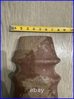 Rare Offering Native American Full Grooved Trophy Axe Arkansas Arrowhead