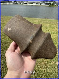 Rare Offering Native American Michigan Barber Axe Head Artifact