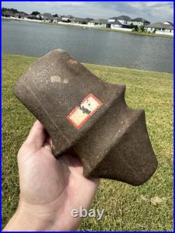 Rare Offering Native American Michigan Barber Axe Head Artifact