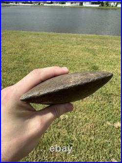 Rare Offering Native American Michigan Barber Axe Head Artifact