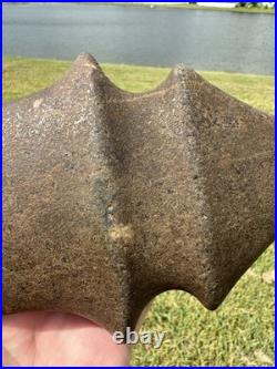 Rare Offering Native American Michigan Barber Axe Head Artifact