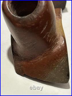 Rare Ohio Flintclay Artifacts Greene Co. Owl Effigy Pipe Ex. Monroe Hershberger